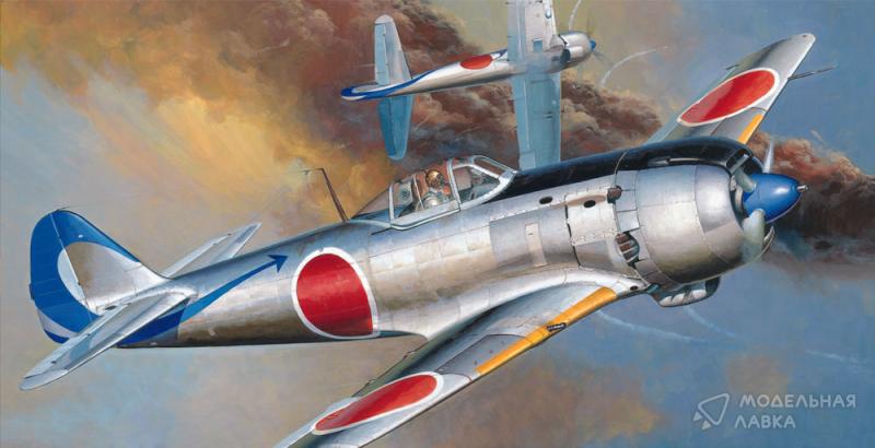 Сборная модель самолет Nakajima Ki84 Hayate (Frank) Hasegawa