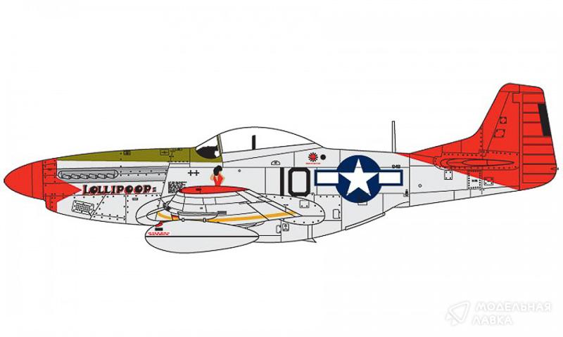 Фото #5 для Сборная модель самолет N.A.P-51D Mustang
