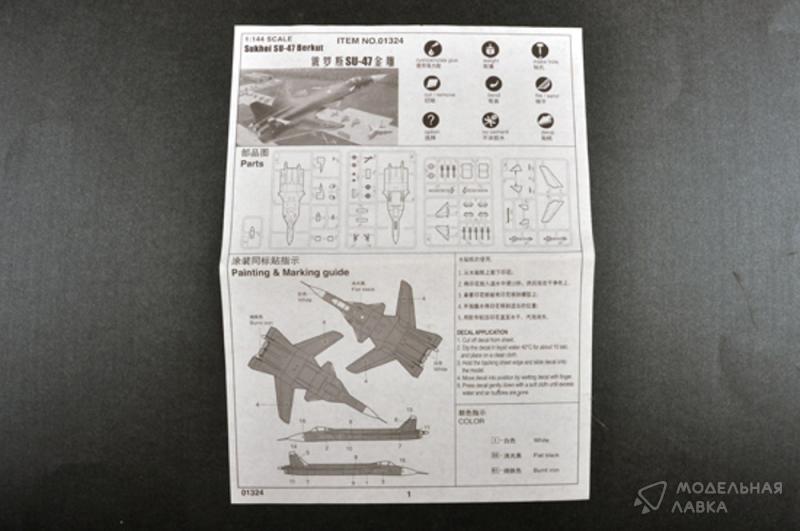 Фото #5 для Сборная модель самолет СУ-47 "Беркут"