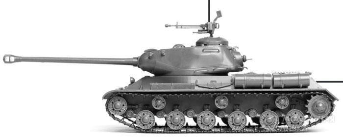 Сборная модель советский тяжелый танк ИС-2 Звезда