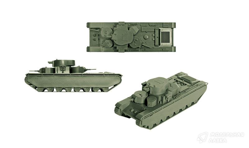 Фото #6 для Сборная модель советский тяжелый танк Т-35