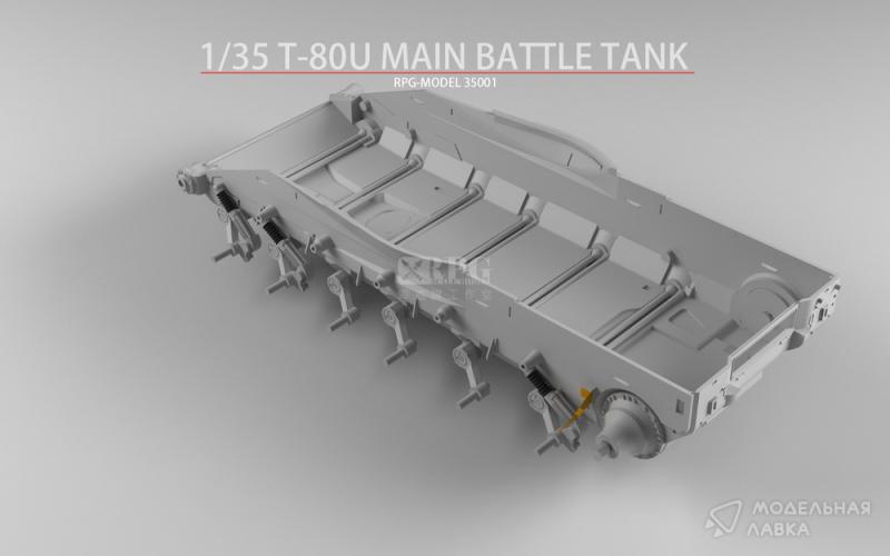 Фото #6 для Сборная модель T-80U Main Battle Tank