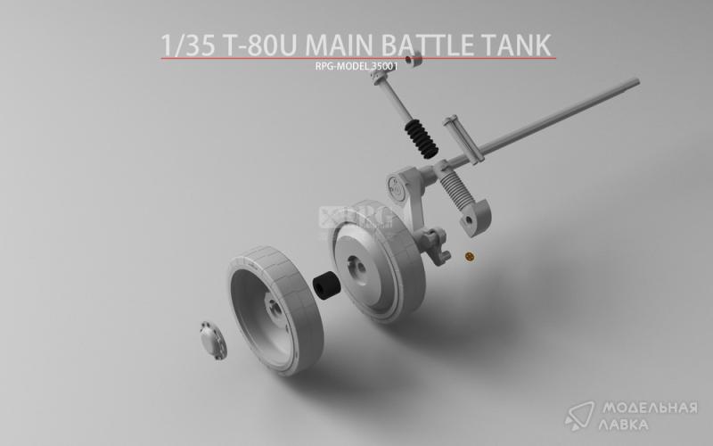 Фото #7 для Сборная модель T-80U Main Battle Tank