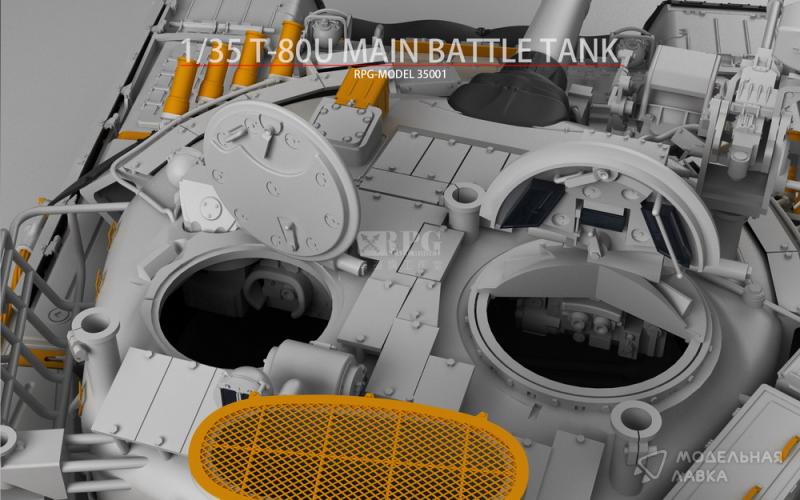 Фото #8 для Сборная модель T-80U Main Battle Tank