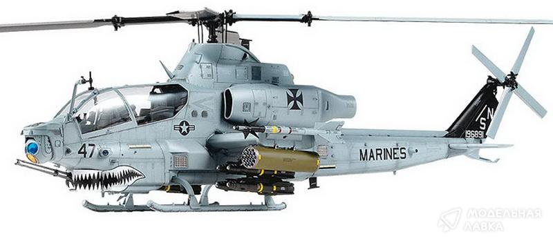 Фото #7 для Сборная модель USMC AH-1Z "Shark Mouth"