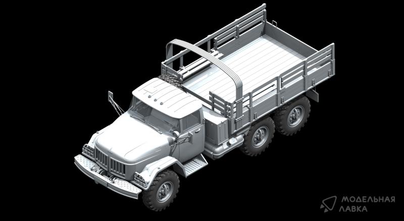 Сборная модель зиЛ-131, Советский армейский грузовой автомобиль ICM