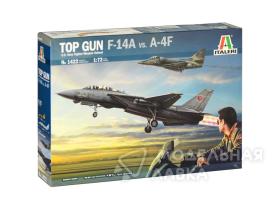 "Top Gun" F-14A vs. A-4F