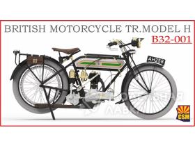 1/32 British Motorcycle Tr.Model H
