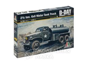2 1/2 Ton, 6x6 Water Tank Truck