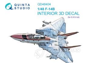 3D Декаль интерьера кабины F-14B (GWH)