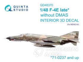 3D Декаль интерьера кабины F-4E late без DMAS (Meng)