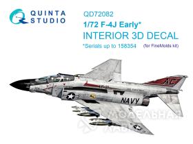 3D Декаль интерьера кабины F-4J ранний (FineMolds)