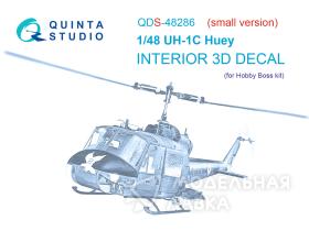 3D Декаль интерьера кабины UH-1C (HobbyBoss)(Малая версия)