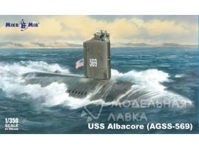 Американская экспериментальная подводная лодка USS Albacore