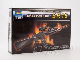 Американская полуавтоматическая винтовка AR15/M16/M4 SR16