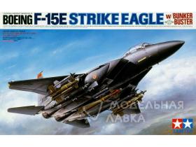Американский истребитель-бомбардировщик Boeing F-15E Strike Eagle w/Bunker Buster