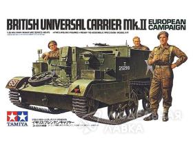 Английская универсальная машина пехоты на гусеничном ходу Mk.II с 5 фигурами солдат европейская компания