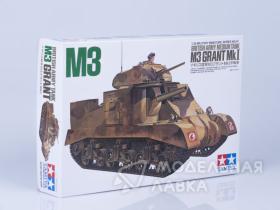 Английский средний танк M3 Grant Mk I c 1 фигурой