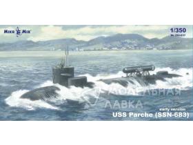 Атомная подводная лодка USS Parche (SSN-683) ранней версии