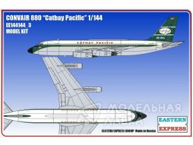 Авиалайнер Convair CV-880 Cathay Pacific
