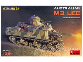 Австралийский танк M3 Lee с интерьером