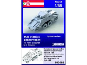 Австрийский бронеавтомобиль M35 mittlere panzerwagen