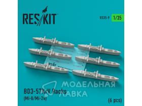 BD3-57 KrV Racks for Mi-8/Mi-24 (6 pcs)