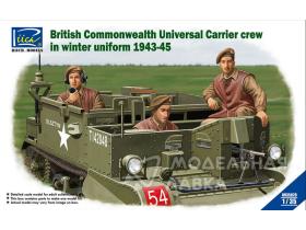 British Commonwealth Universal Carrier Crew in Winter Uniform