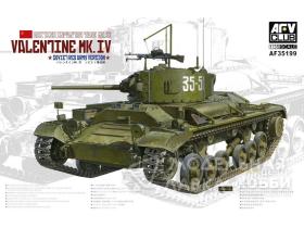 British Infantry Tank Mk.III Valentine Mk.IV Soviet Red Army Version