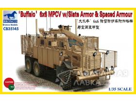 ‘Buffalo’ 6x6 MPCV w/Slat Armor & Spaced Armor Version