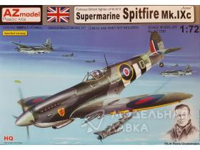 Cамолет Spitfire Mk. Ixc (AZmodel)