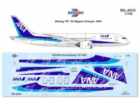 Декаль Boeing 787 ANA