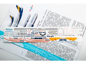 Декаль для самолета Boeing 737-400 Аэрофлот-Дон/Донавиа