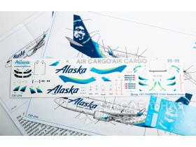 Декаль для самолета Boeing 737-700 Alaska