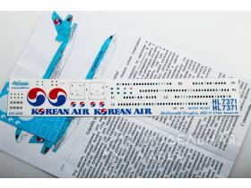 Декаль для самолета McDouglas MD-11 Korean Air
