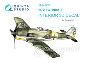 Декаль интерьера Fw 190A-5 (Eduard)