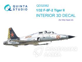 Декаль интерьера кабины F-5F-2 (KittyHawk)