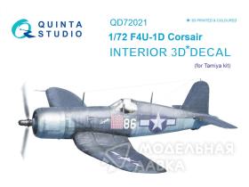 Декаль интерьера кабины F4U-1D Corsair (для модели Tamiya)