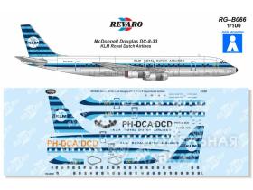 Декаль на DC-8 KLM