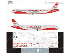 Декаль на самолет A321 Red Wings