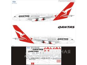 Декаль на самолет Airbus A380 Qantas
