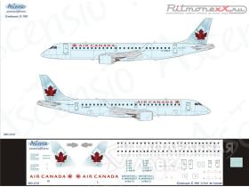 Декаль на самолет  Embraer 190 Air Canada