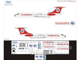Декаль на самолет Ту-134A-3 Самара