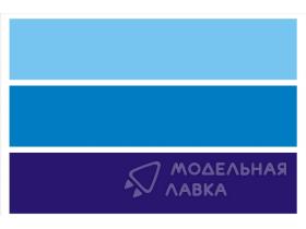 Декаль полноцветная обратная,цветовое поле (оттенки синего), А5