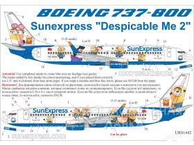 Декали для Boeing 737-800 Sunexpress (TC-SOH)