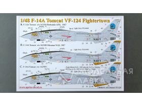 Декали для F-14A Tomcat VF-124