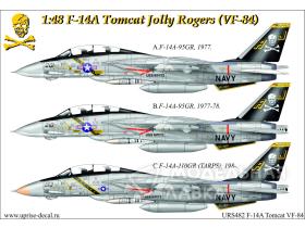 Декали для F-14A TOMCAT VF-84 HI-VIZ
