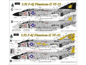 Декали для F-4J Phantom-II VF-33