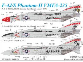 Декали для F-4J/S Phantom-II VMFA-235