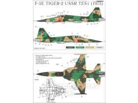 Декали для F-5E Tiger-II USSR Test + stencils